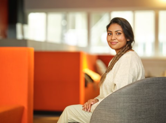 Capabel Onderwijs student is aanwezig tijdens voorlichting