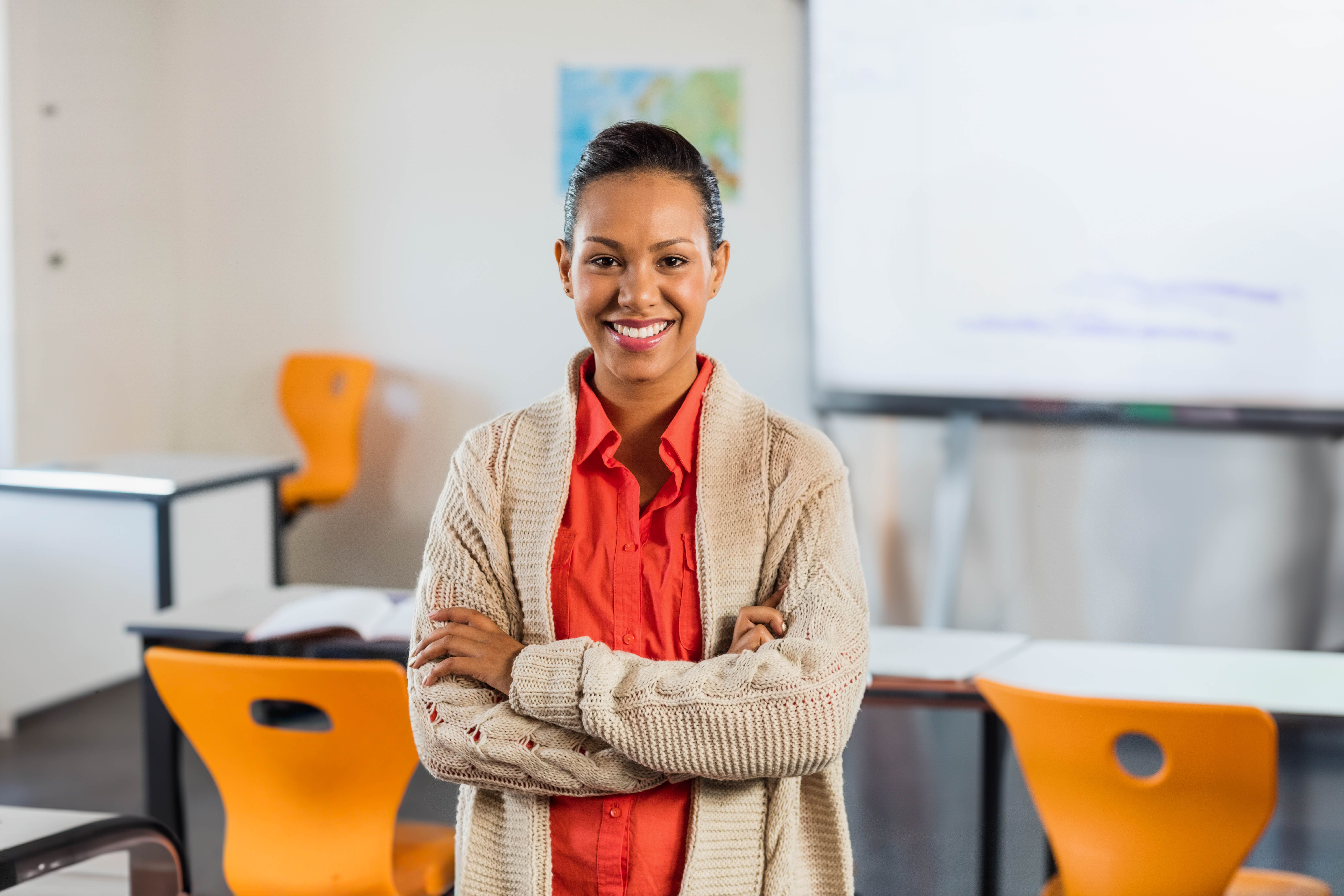 Docent verteld afbeelding