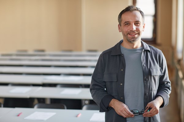 Docent verteld afbeelding